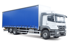 Van Hire Cumbria - 26 Tonne Curtain Side Truck - Truck hire Cumbria